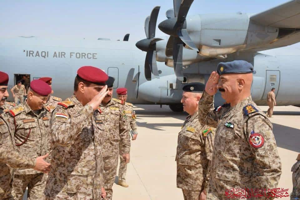 صورة من مقال: بالصور: رئيس أركان الجيش العراقي يزور ذي قار على رأس وفد عسكري رفيع